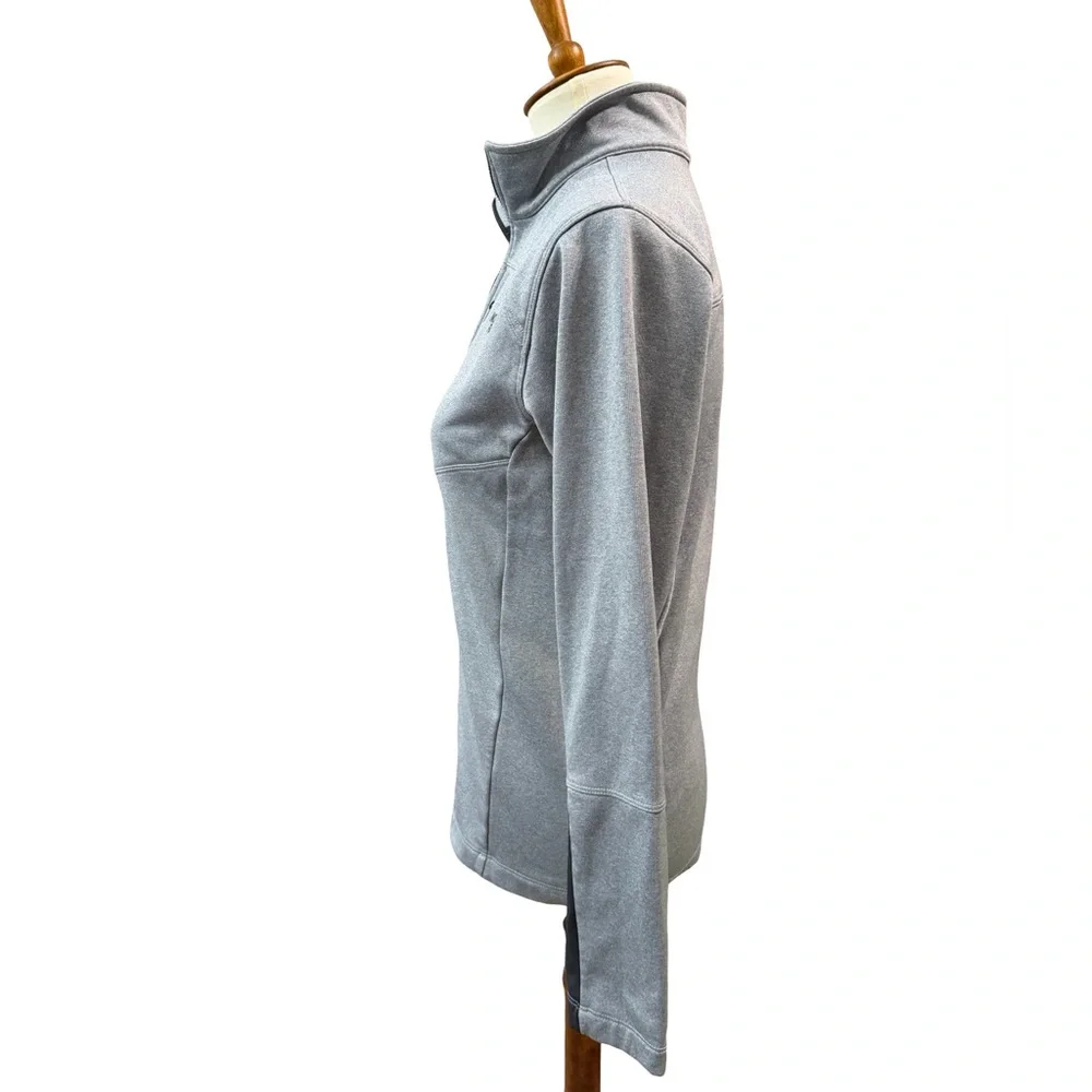 The North Face Gray 1/4 Zip Pullover Women’s Small Medium Stretch Fleece - Picture 5 of 8